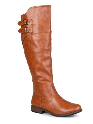 

JOURNEE COLLECTION Женские коричневые ботинки для верховой езды Tori на блочном каблуке, 9 м, WC, Коричневый, TORI-CHT-090WC