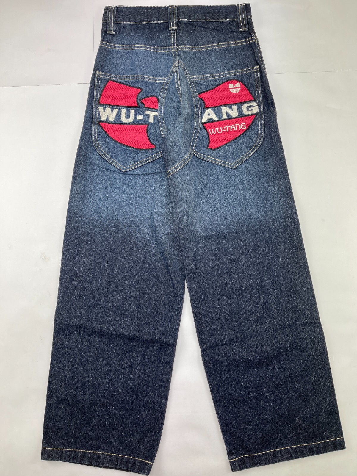 wu wear バギー デニムパンツ wu-tang clan 90s 希少 wu wear バギー デニムパンツ wu-tang clan 90s 希少 - メルカリ