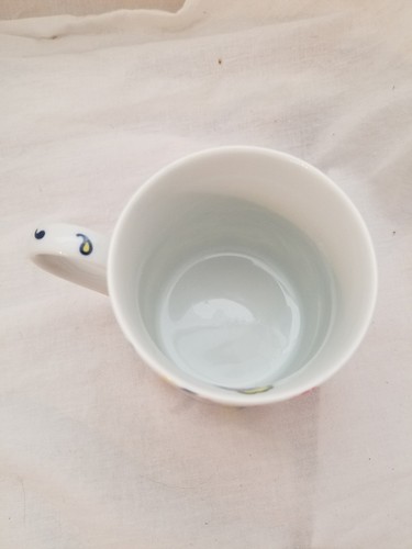 1985 Taitu Paisley Coffee Cup Mug by E. Bargain Italy