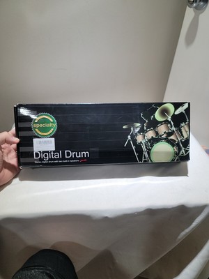 New Paxcess Specialty Digital Drum Set w/ Built-in Speakers 2 Pedal Controller
