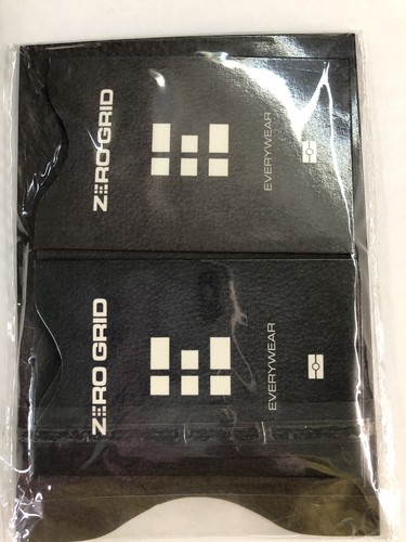 Zero Grid Neck Wallet W/RFID Blocking- Concealed Travel Pouch & Passport Holder