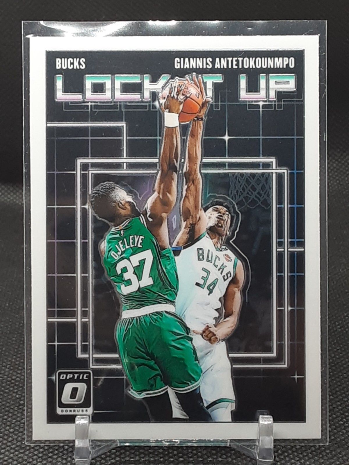 その他 GIANNIS ANTETOKOUNMPO GIANNIS ANTETOKOUNMPO 2018-19 DONRUSS OPTIC LOCK IT UP BUCKS