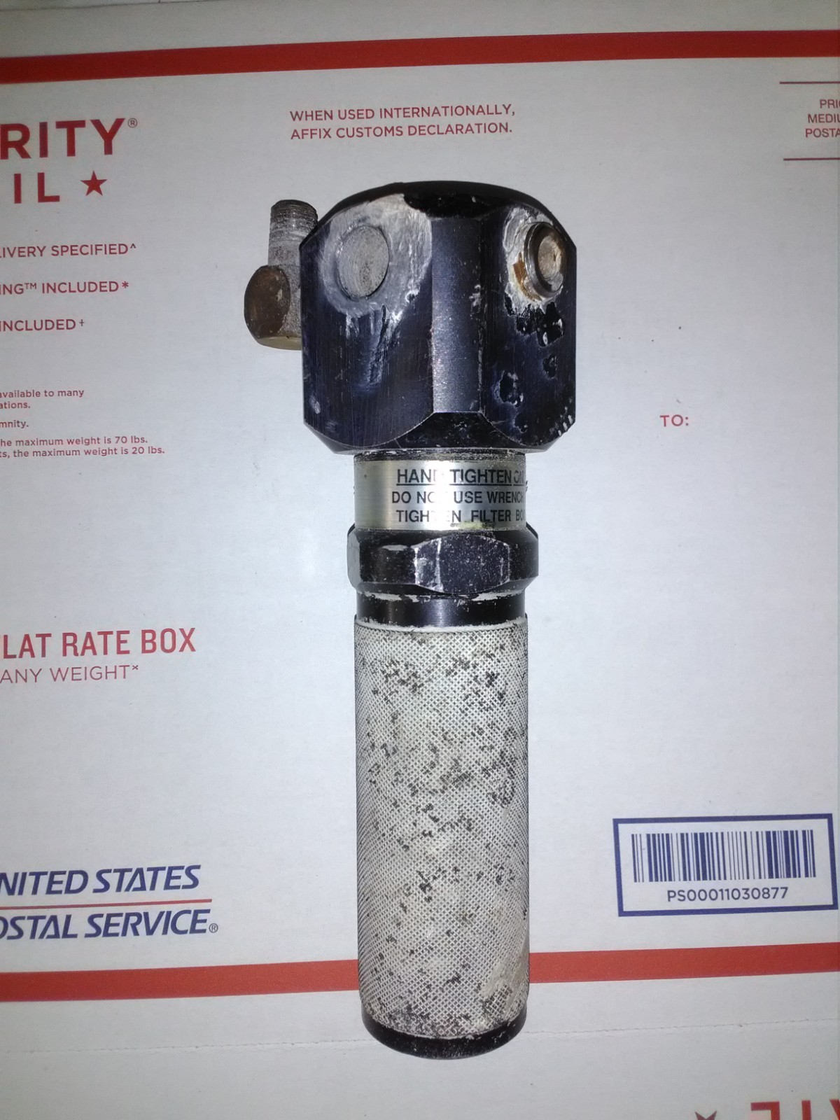 Fluid Outlet Manifold Filter Assembly  AMSPRAY USED