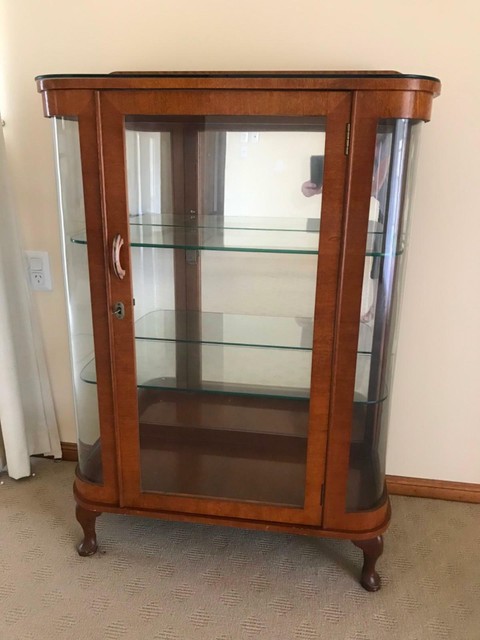 Glass display cabinet | Cabinets | Gumtree Australia ...