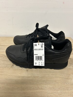 Reebok Classic CL Harman Run Sneaker Black CN0193 EPC Women's USA 10 Ortholite
