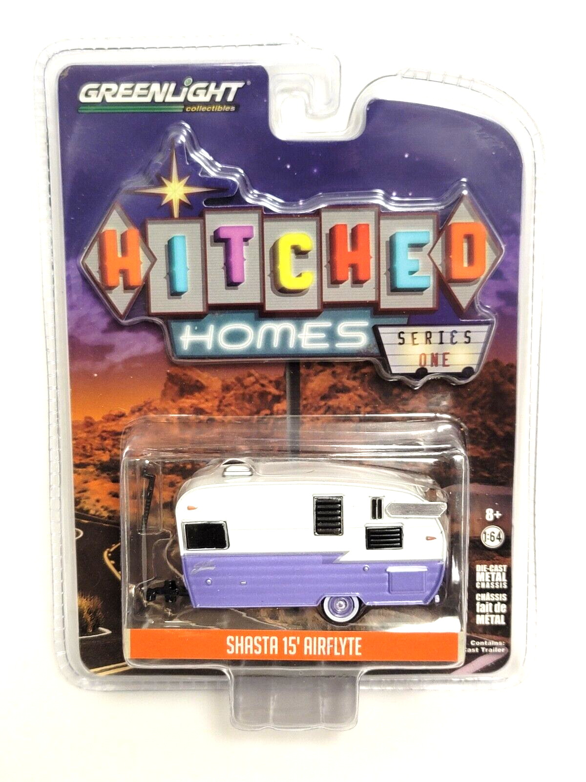 GREENLIGHT - HITCHED HOMES - SHASTA 15' AIRFLYTE - SERIES