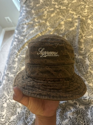 Supreme Multi Type Jacquard Denim Crusher (FW22) - $58