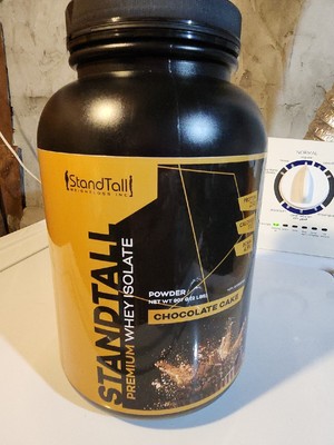 Whey Isolate Stand Tall Premium protein powder Chocolate Cake 2lbs