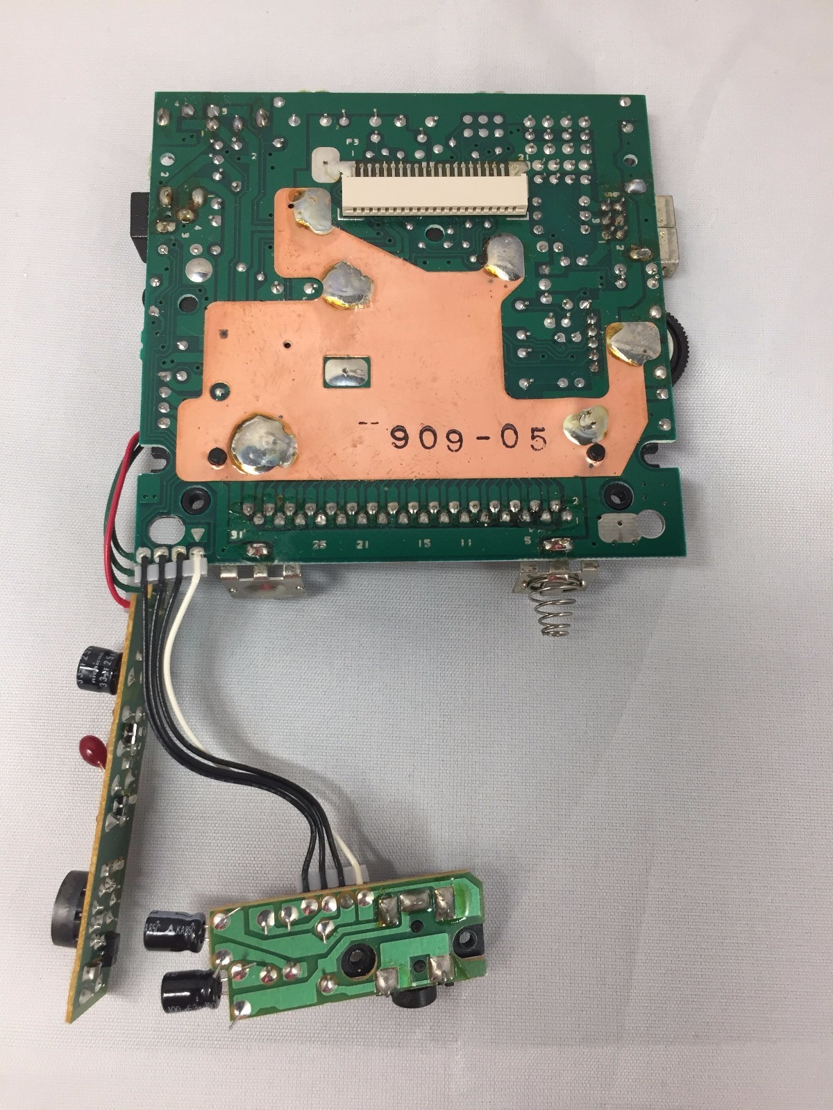 Original Nintendo Gameboy Game Boy DMG-01 Back CPU