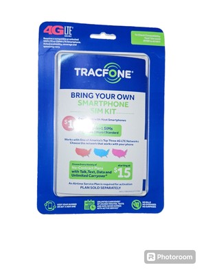 Tracfone Keep Your Own Phone 3-in-1 Prepaid SIM Kit..e1