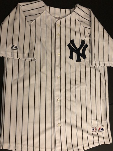 極美品Majestic MLB NY SUBWAY SERIES Jersey黒 Vtg Majestic MLB AUTHENTIC Mens M Black Baseball Jersey NEW