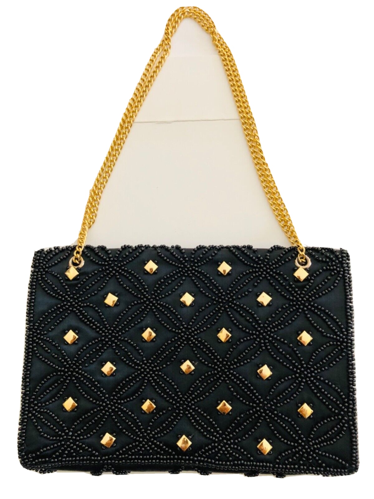 バッグ L BALL BEADS BAG RAYA Beaded Bag - Pink Multi — RAFE New York
