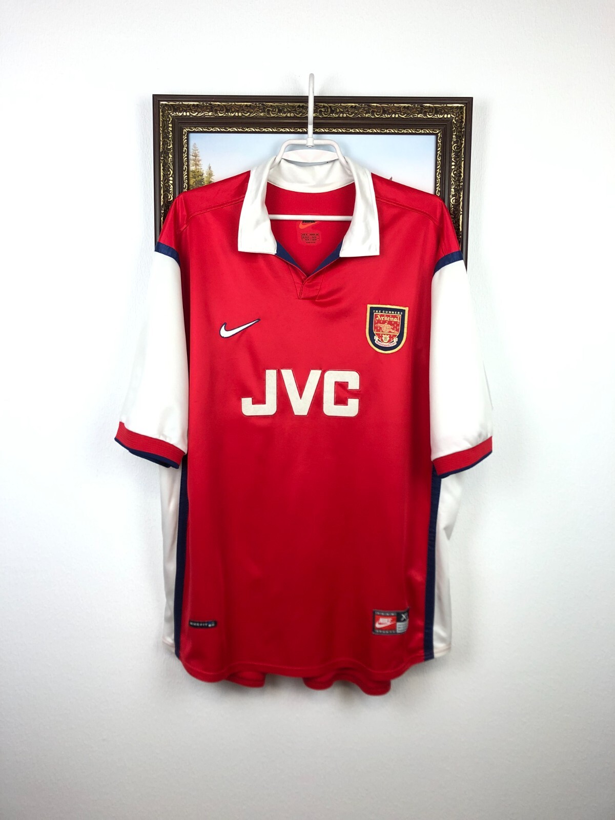 Arsenal Home football shirt 1998 Soccer Nike Jersey Mens