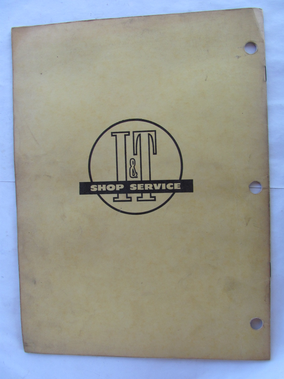 Massey Ferguson Model 16 Pacer Tractor Shop Manual