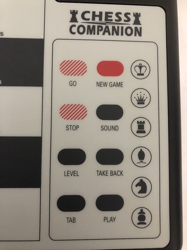 Radio Shack Companion Chess Sensory Chess Computer Game 60-2439 64 Skill Levels