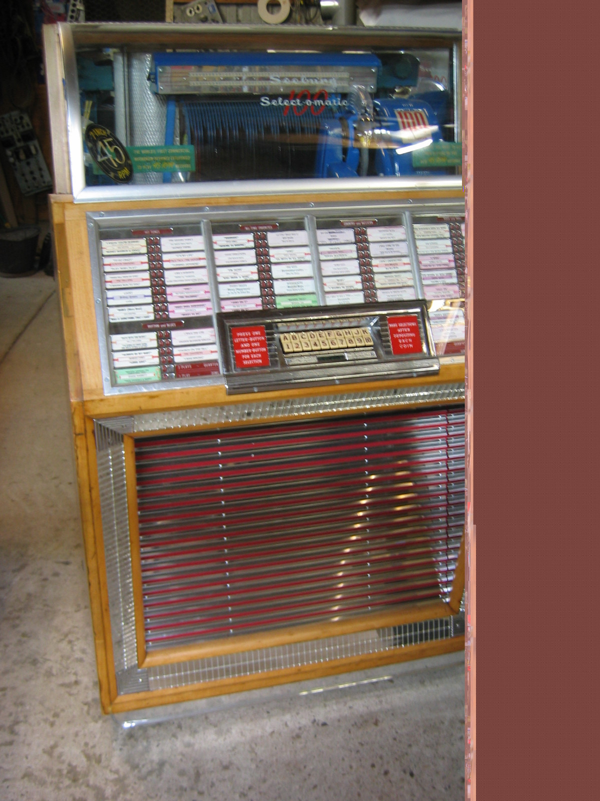 Seeburg Jukebox Model B  2 Year Warranty