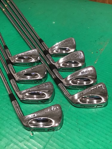 Rare VTG Golden Ram Tour Grind FLC Forged Iron Set 3-PW Precision FM 5.5 Steel