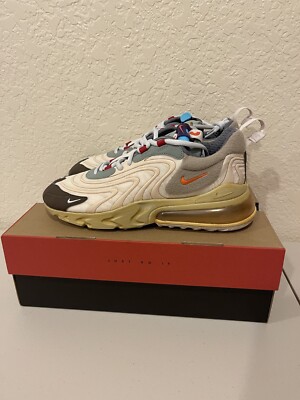 Size 8.5 - Nike Air Max 270 React ENG x Travis Scott Low Cactus Trails