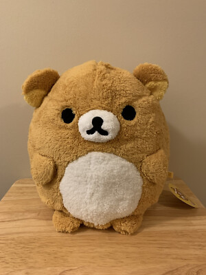 San-X Rilakkuma Plumpy Rolling Plushy XL Premium Japan Toreba ~35cm