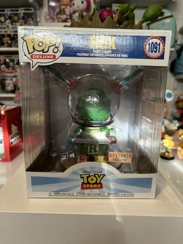 funko pop delux 1091 トイストーリー レックス Amazon.com: Funko Pop! Deluxe Disney Pixar Toy Story 2 Rex