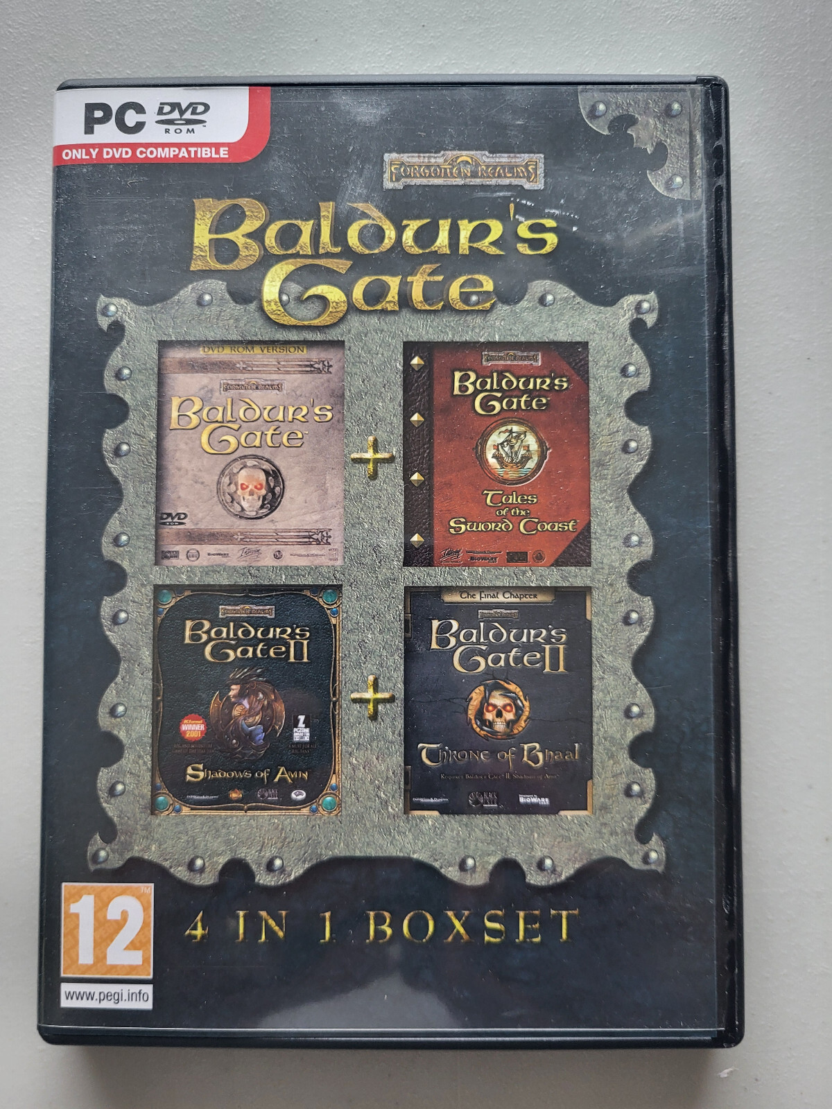 baldur's gate 『激レア』 Baldur's Gate 4 in 1 Boxset (PC, 2006) 354643013799| eBay