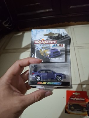 Majorette WRX 12台セット Majorette Subaru WRX STI Dark Blue Racing 1:58 3