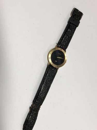 Gucci 3000 M Vintage Leather Bands Gold Plated Watch (GS) | eBay Gucci 3000 M Vintage Leather Bands Gold Plated Watch (GS) | eBay