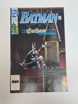 BATMAN #477 GOTHAM TALE #1 OF 2 NEAR MINT- UNREAD COPY DC 1ST APP GARGOYLE 1992