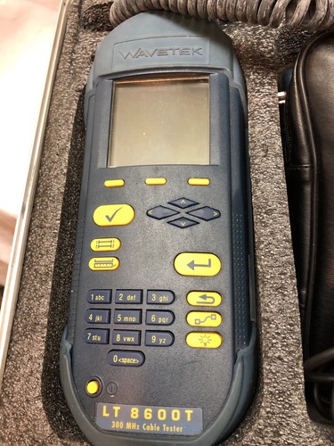 WaveTek LT 8600 Cable Tester Kit! Works Great! Retail $6999!