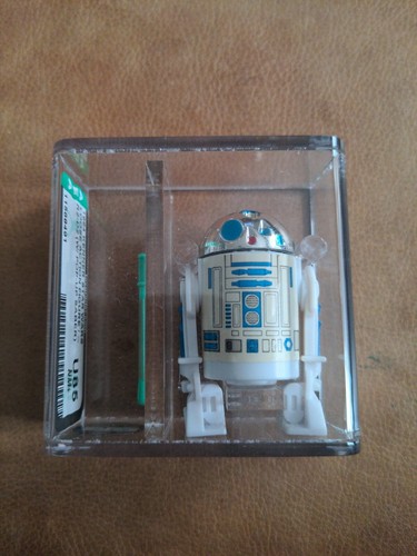 1984 Loose Kenner Star Wars R2-D2 POTF Pop-up Saber AFA U85 SCARCE