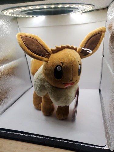 Pokemon 8” Evee Plush Smiling Jazwares 2023 | eBay