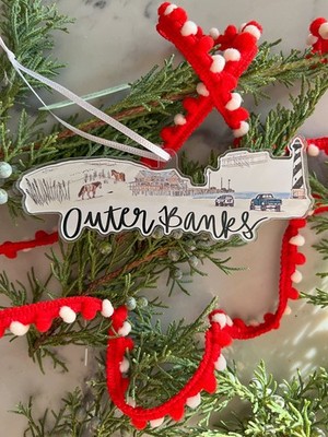 Outer Banks, North Carolina – OBX – NC Acryl-Ornament