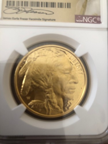 2013-W 1 oz Gold $50 Buffalo ( ) NGC PF 70 Ultra Cameo