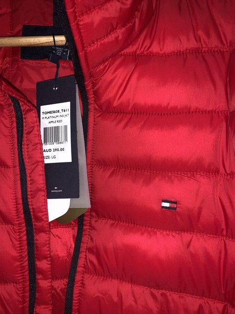 tommy hilfiger puffer jacket australia