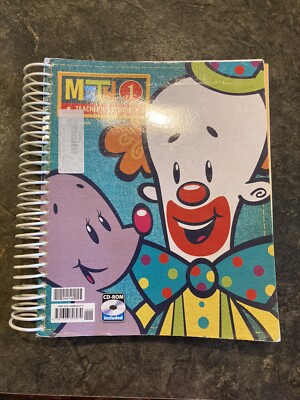 BJU Press MATH 1, TEACHER'S EDITION Book w/CD-ROM, 4th Edition - Acceptable/Good