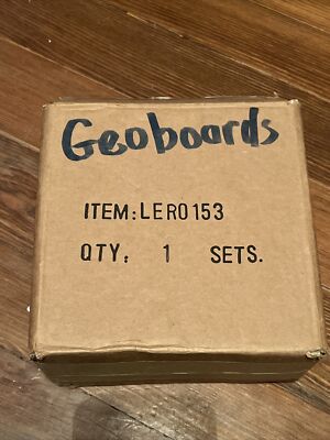 Geoboards Geometry  Classroom Plastic LER0153 Lot Of 10 Multi Color Math VG