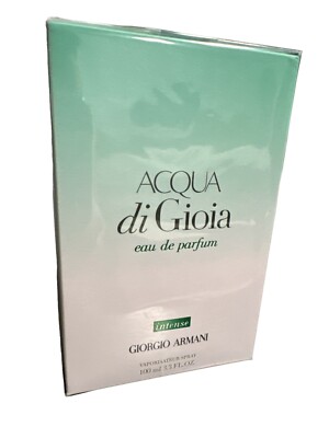 GIORGIO ARMANI Acqua Di Gioia EDP INTENSE- 100ml/3.3oz - New Cellophane Wrapped