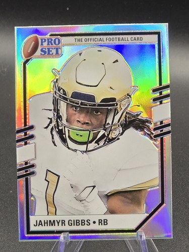 Jahmyr Gibbs 2022 Leaf Metal Pro Set Portrait Card PSP-JG1