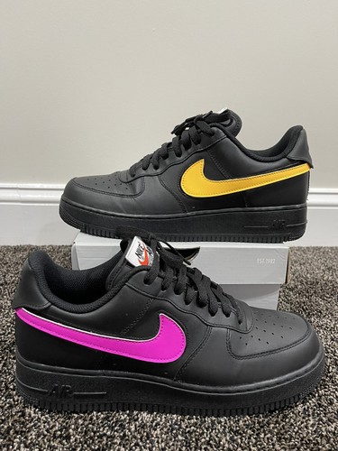 af1 black velcro swoosh