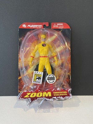 Zoom SDCC 4000 ComicCon DC Comics Convention the Flash Action Figure Flashpoint