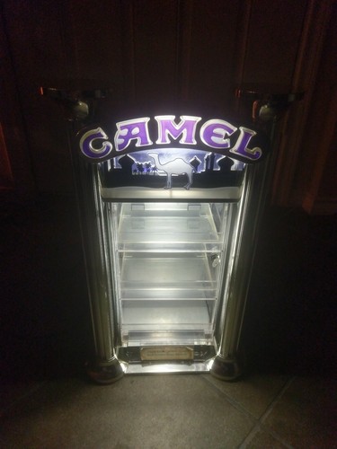 CAMEL CIGARETTES LIGHTED KIOSK / DISPLAY
