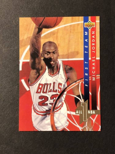 Michael Jordan All NBA First Team #AN4 Upper Deck '93-94