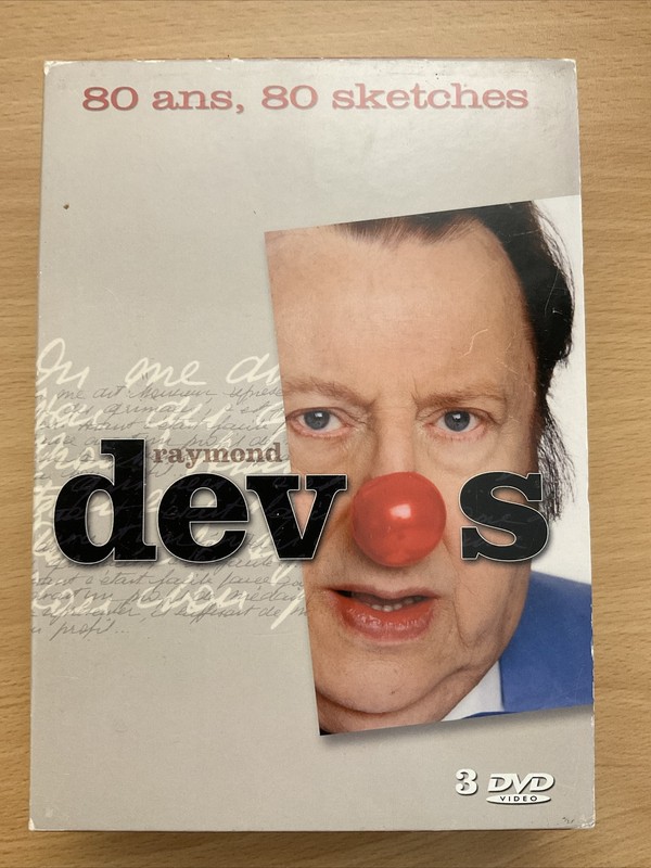 Raymond Devos 80 Ans 80 Sketches Coffret 3 Dvd Spectacles Universal France