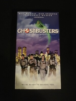 Ghostbusters VHS 1984, 1999 Remastered Release 15th anniversary Murray Aykroyd