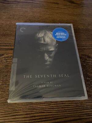 The Seventh Seal Criterion Collection Blu-Ray BERGMAN NEW SEALED