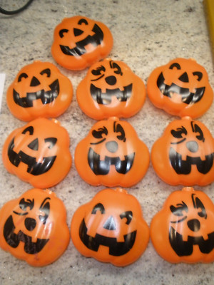 Pumpkin Set of 10 String Lights Replacement Pumpkins 3'' x 3'' x 1''
