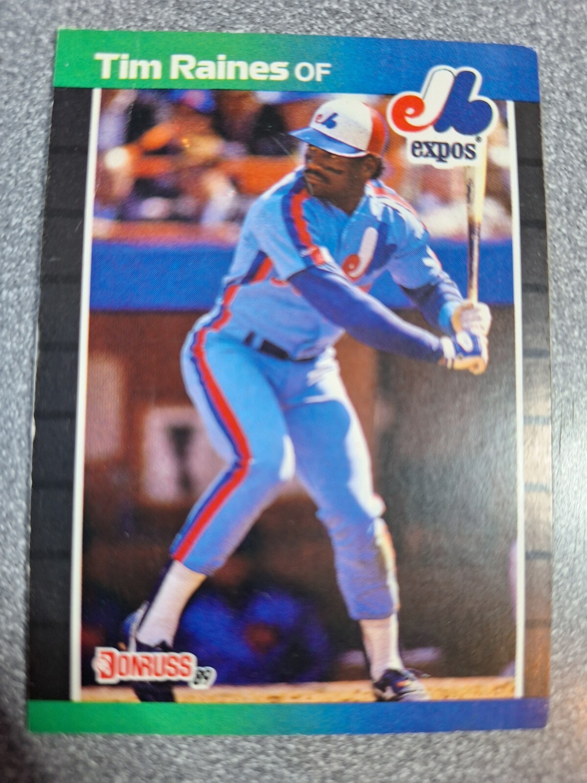 1989 Donruss -#97 Tim Raines z672