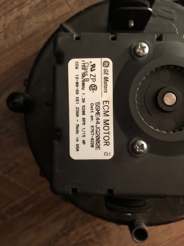 TRANE 7000-5833 OEM 5SME44JG2002E ECM Motor 8767-4220