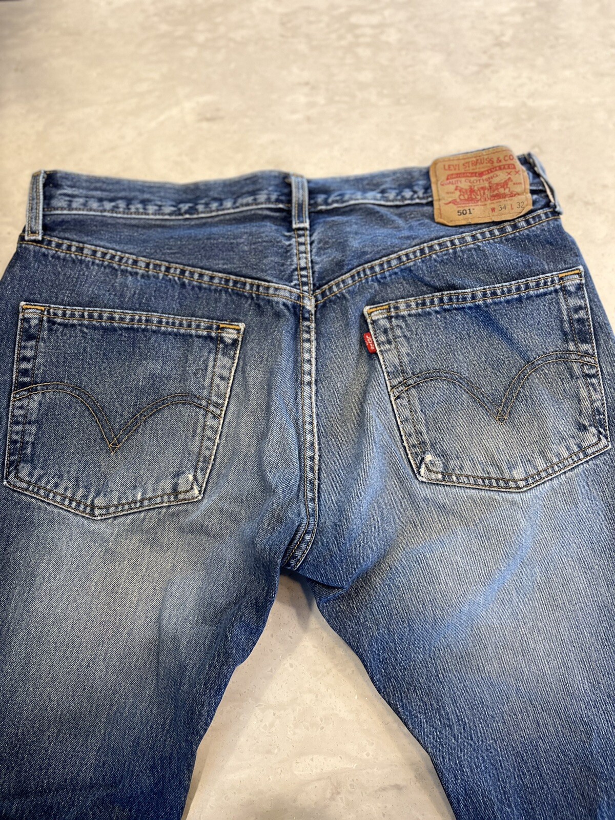 levis 501 34 x 32