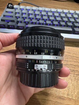 Nikon AI-S FX NIKKOR 50mm F/1.2 Lens